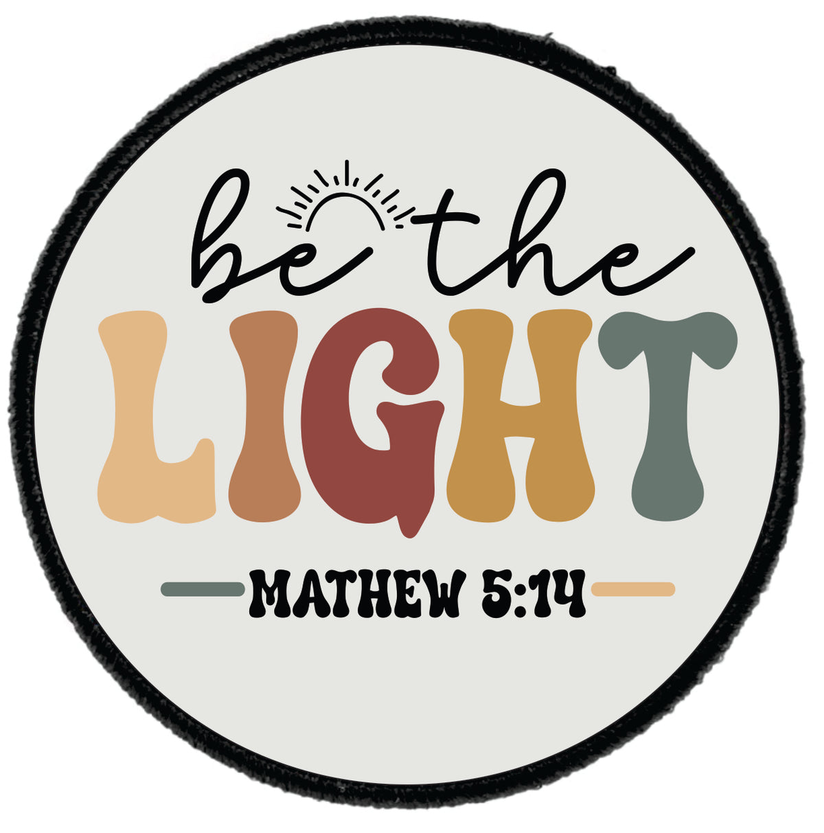 Be the Light Adhesive Patch