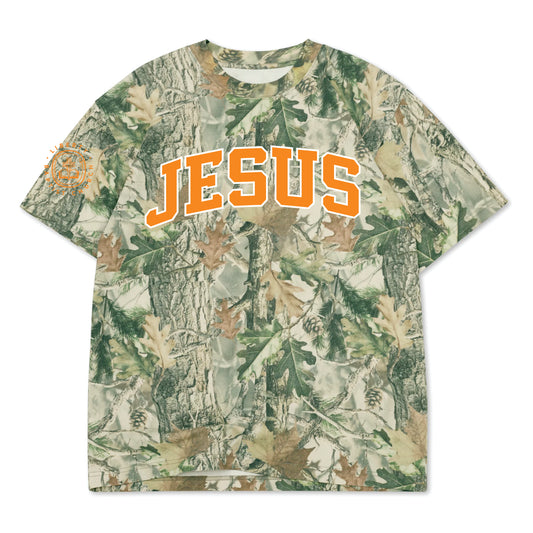 Jesus  Camo Short Sleeve