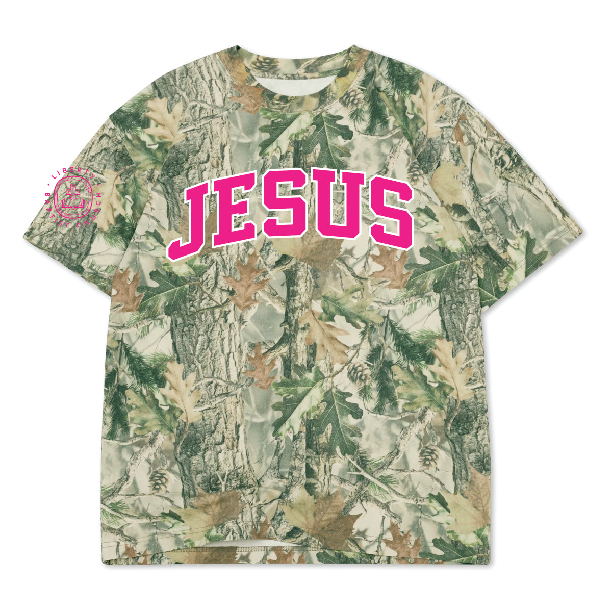 Jesus  Camo Short Sleeve